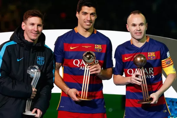 Messi e Iniesta, los más ganadores de la historia de Barcelona