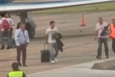 Messi llegó al país para pasar Navidad con su familia