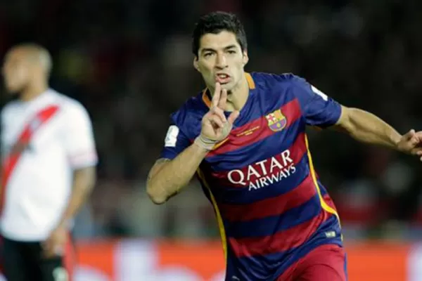 Suárez, el verdadero fanático del Mundial de Clubes
