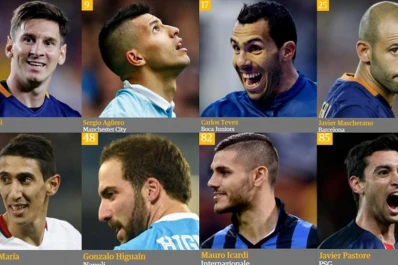 Con Messi en el puesto N°1 The Guardian armó el ranking de los 100 mejores futbolistas del año