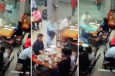Video: asesinato a sangre fría en un restaurante de Perú