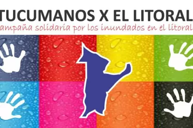Tucumán se suma a la campaña solidaria para los inundados del Litoral