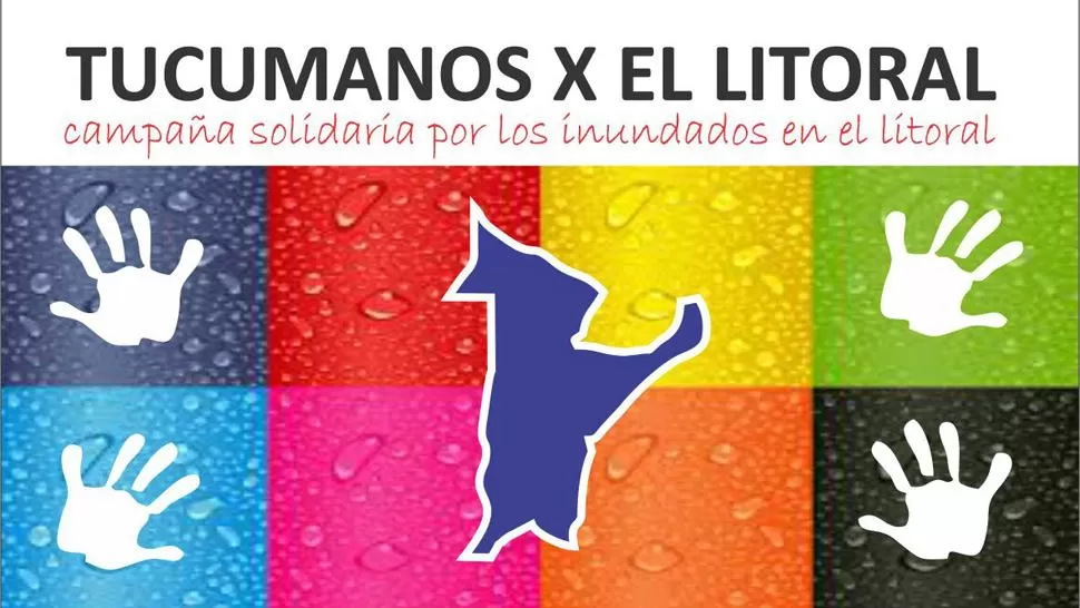 Tucumán se suma a la campaña solidaria para los inundados del Litoral