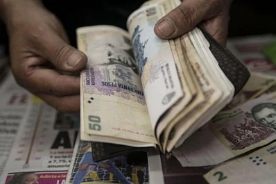 El sobrante de pesos equivale al 4% del PBI