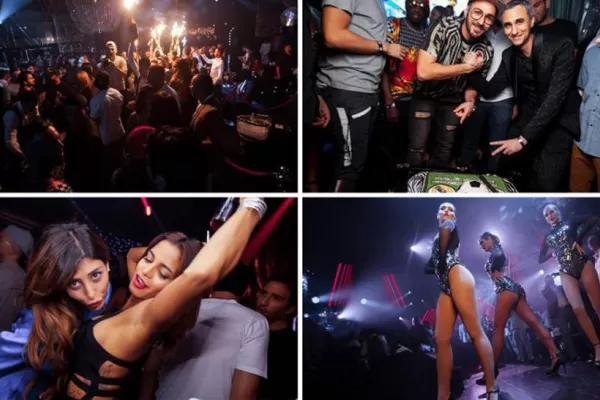 La fiesta loca de Benzema por su cumpleaños en Dubai