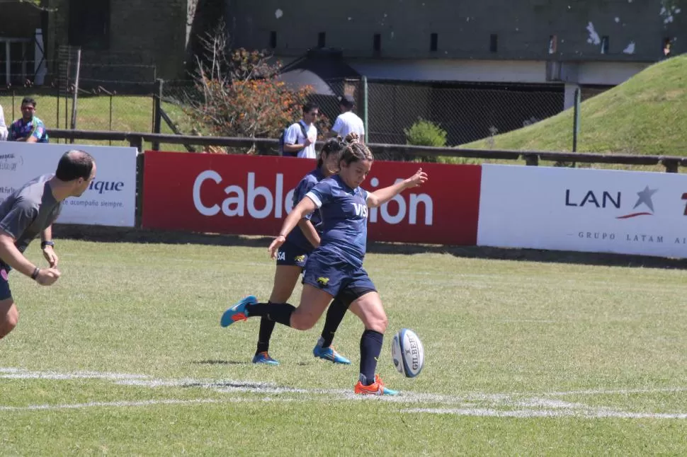 DEBUT. Rita, con Las Pumas en 2005. FOTO DE HANDOFF