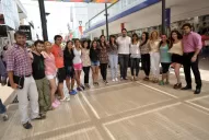 Gente que quería ayudar y que encontró el lugar y el momento