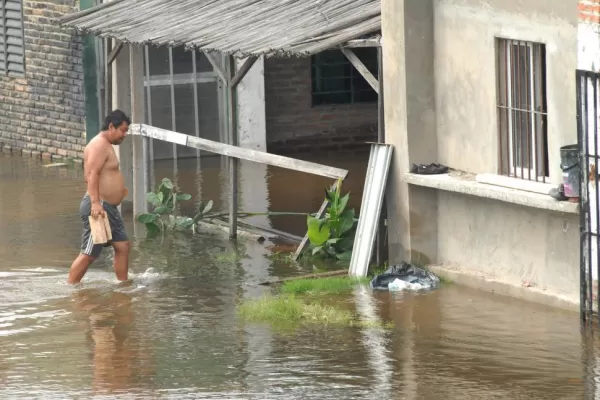Son más de 20.000 las personas afectadas por las inundaciones en seis provincias del Litoral