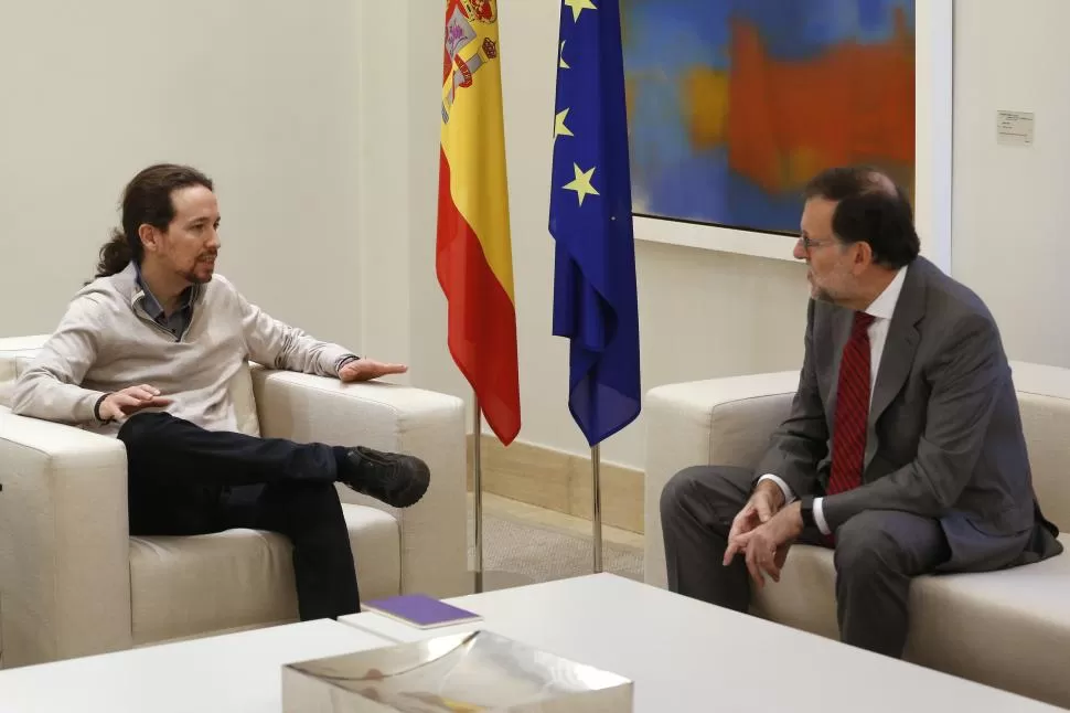 EL NO DE PODEMOS. Iglesias ratificó que no apoyará a Rajoy en la elección. reuters