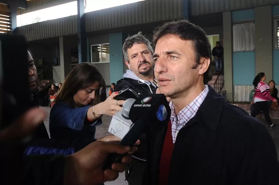 RADICAL. El intendente Sánchez criticó la gestión de su predecesor. la gaceta / archivo