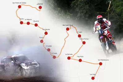 Mapa interactivo: este será el recorrido del Dakar en Tucumán