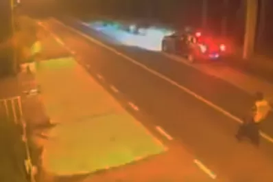 Difundieron un nuevo video del ataque de los prófugos a los policías, en Ranchos