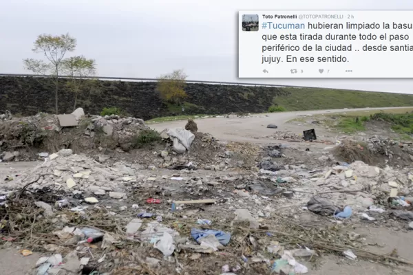 Patronelli: que alguien se ocupe de limpiar Tucumán