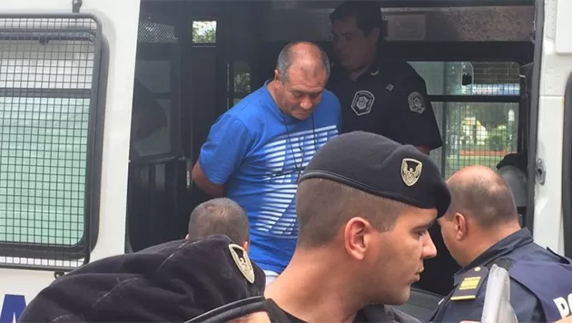 CON CUSTODIA. Mallo declaró y volvió a quedar detenido por orden judicial. diario26.com
