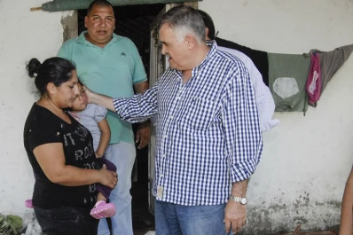 Jaldo, tras las lluvias: vamos a tener que reparar los caminos y varias viviendas