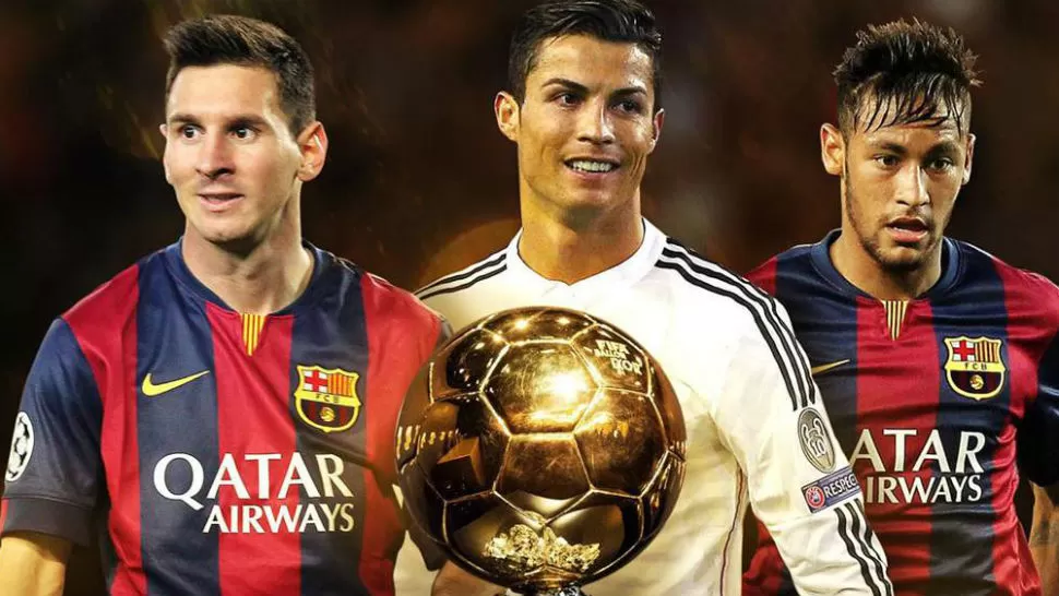 UNO DE LOS TRES. ¿Messi, Neymar o Cristiano?