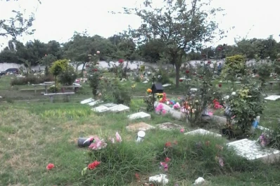 Un camposanto casi abandonado