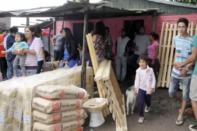 El agua está bajando pero aún quedan más de 100 evacuados