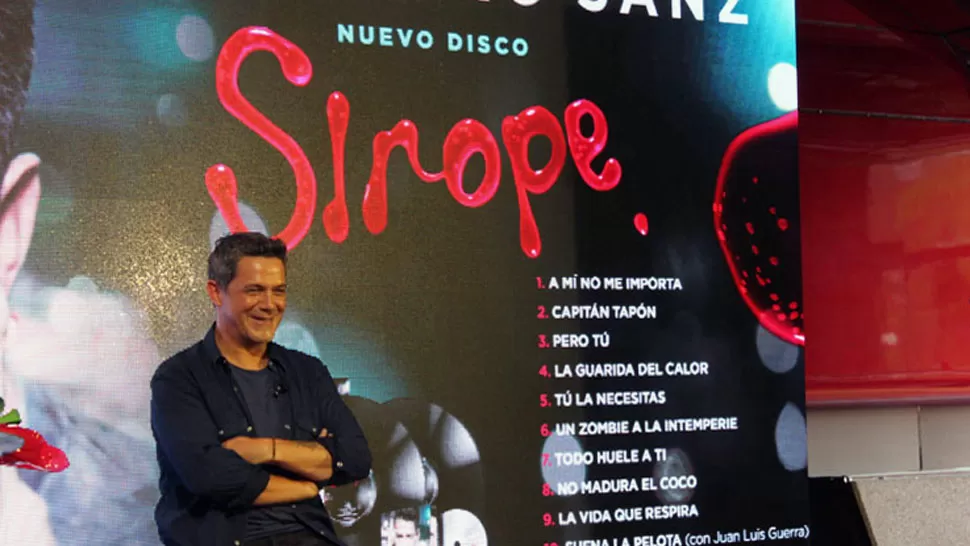 SHOW. Alejandro Sanz llega a la Argentina en el marco de la gira de SiropeFOTO TOMADA DE CAMARAFLASH.COM