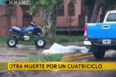 Un chico murió al salir despedido cuando conducía un cuatriciclo