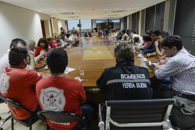 La Cámara alista $ 4 millones para ayuda social a bomberos