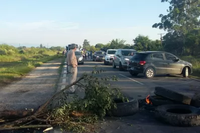 Levantaron el corte de la ruta 157, en uno de los accesos a Simoca