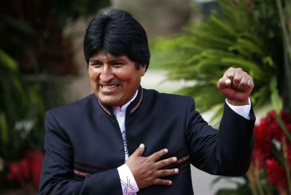 OPTIMISTA. Las encuestas favorecen las aspiraciones de Morales. notisur.com
