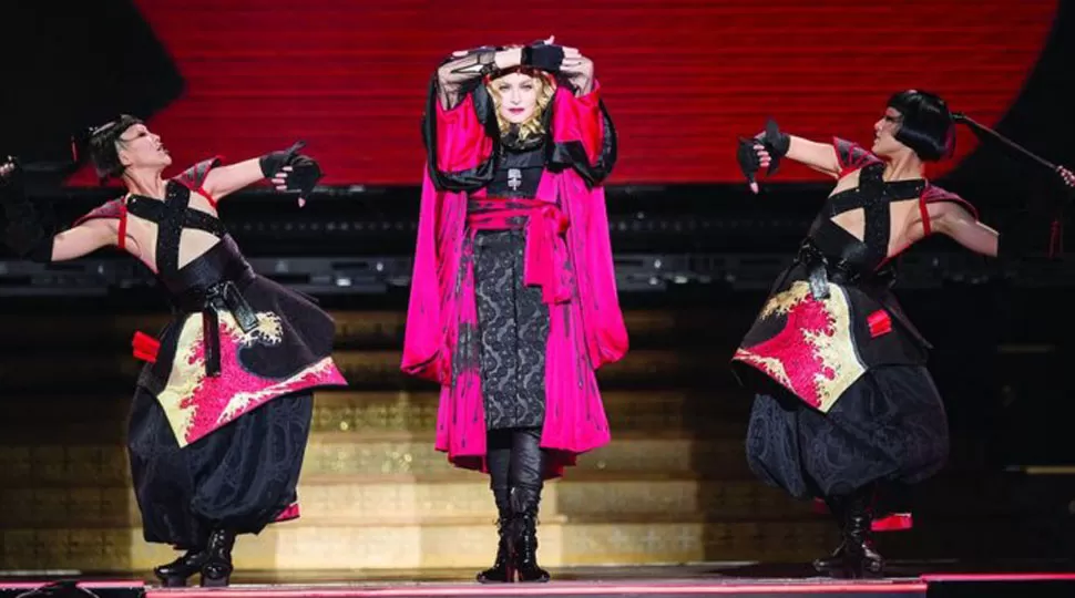 SHOW. Madonna en su gira Rebel Heart Tour. FOTO TOMADA DE INFOBAE