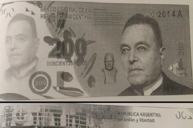 Vanoli dijo que había diseñado billetes de $ 200 y de $ 500