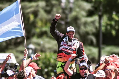 Dakar: Benavides vivió su logro con una felicidad infinita