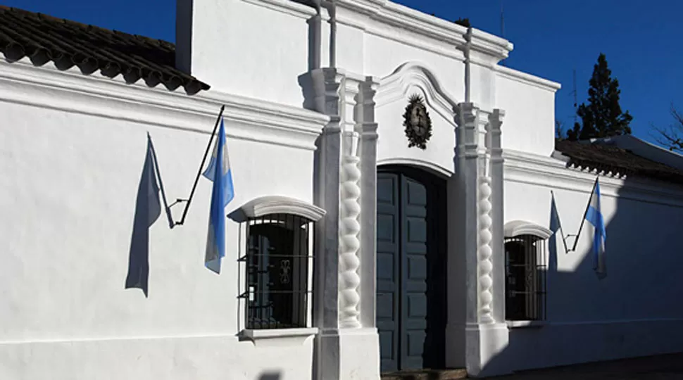 UN REGALO PARA TUCUMÁN. Casa Histórica, 200 años de la independencia argentina. FOTO DE ARCHIVO