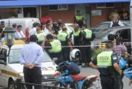 Video: así fue el despliegue de la Policía por el agente baleado