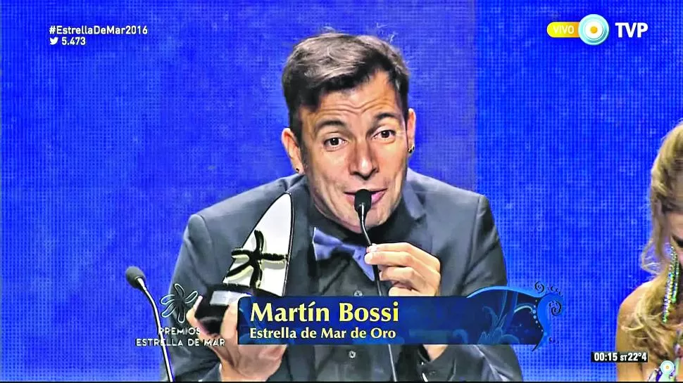 MARTÍN BOSSI. Con su divertida obra “Bossi Big Band Show” llena la sala en todas las funciones. captura de video