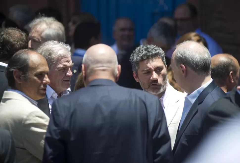 LA PREVIA. Los empresarios mantuvieron conversaciones antes del anuncio del presidente Mauricio Macri. la gaceta / foto de jorge olmos sgrosso