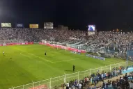 Los hinchas de Atlético le pusieron color a la previa