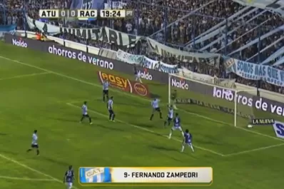Desde la tribuna: así se vivieron los goles de Atlético ante Racing