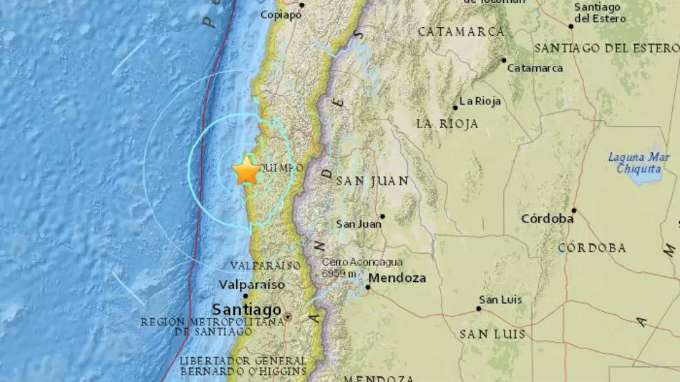 Un sismo de magnitud 6,3 sacudió el norte de Chile