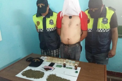 Ofrecían marihuana en plena Pachamama
