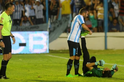 Se desgarró Lucchetti y no estará frente a Boca el domingo