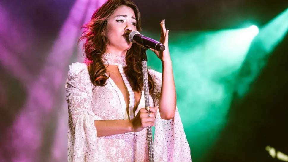 Lali Espósito, cantante. FOTO TOMADA DE TWITTER