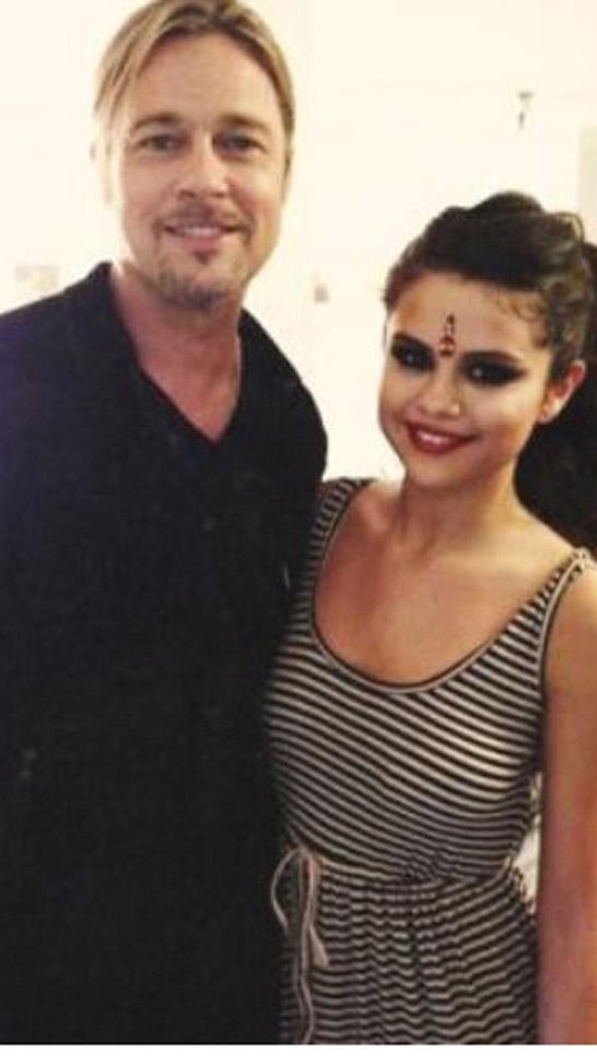 Brad Pitt y Selena Gómez tendrían un romance