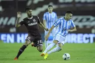 Atlético mostró dos caras ante Lanús