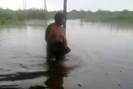 Por las inundaciones, hay familias aisladas en Atahona y en Monteagudo
