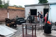 Se incendió la casa del joven que mató a su amigo de toda la vida en Las Talitas