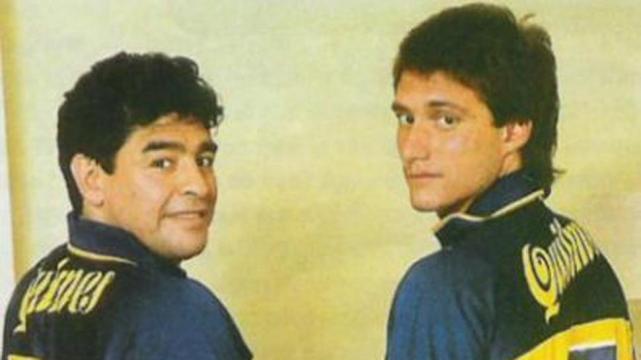 Resultado de imagen para maradona y guillermo barros