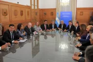 Frigerio recibe a los gobernadores para hablar sólo de la coparticipación