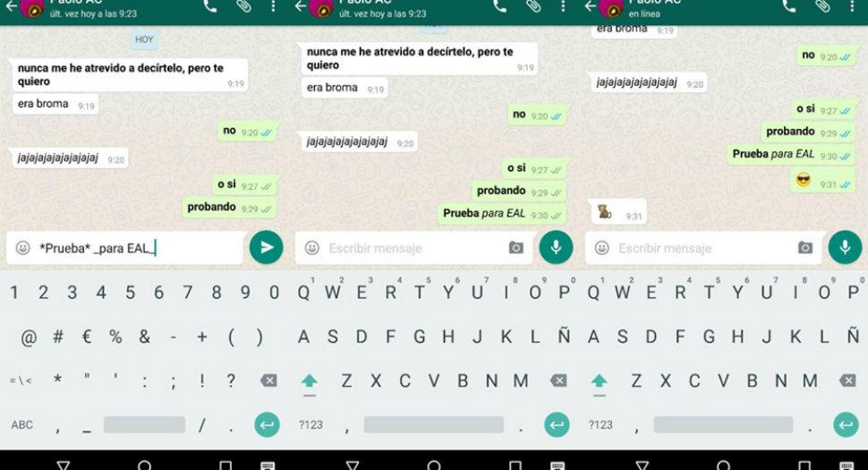 Whatsapp Permitirá Cambiar El Formato Del Texto 2660