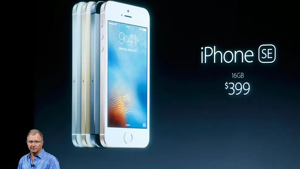LANZAMIENTO. El iPhone SE estará disponible desde los U$S 399.