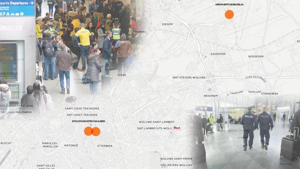 Mapa interactivo: estos son los lugares en los que explotaron las bombas