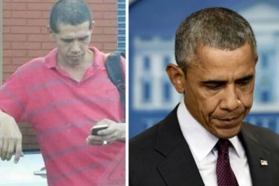 El doble de Obama esperando el colectivo, furor en las redes